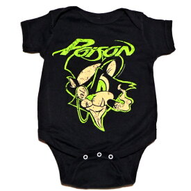 POISON ポイズンLIL EVIL EYE BLK ROMPERS オフィシャル ロンパース