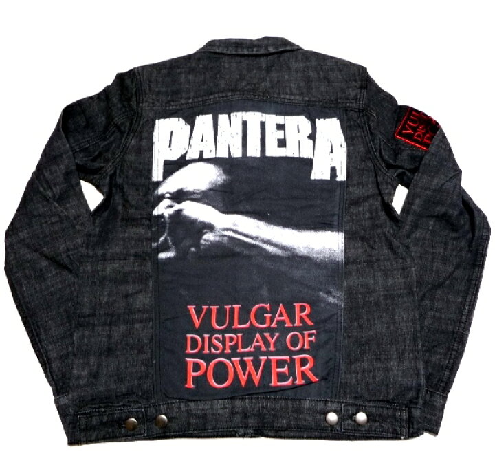 楽天市場】PANTERA パンテラCUT N SEW DENIM JACKET オフィシャル 