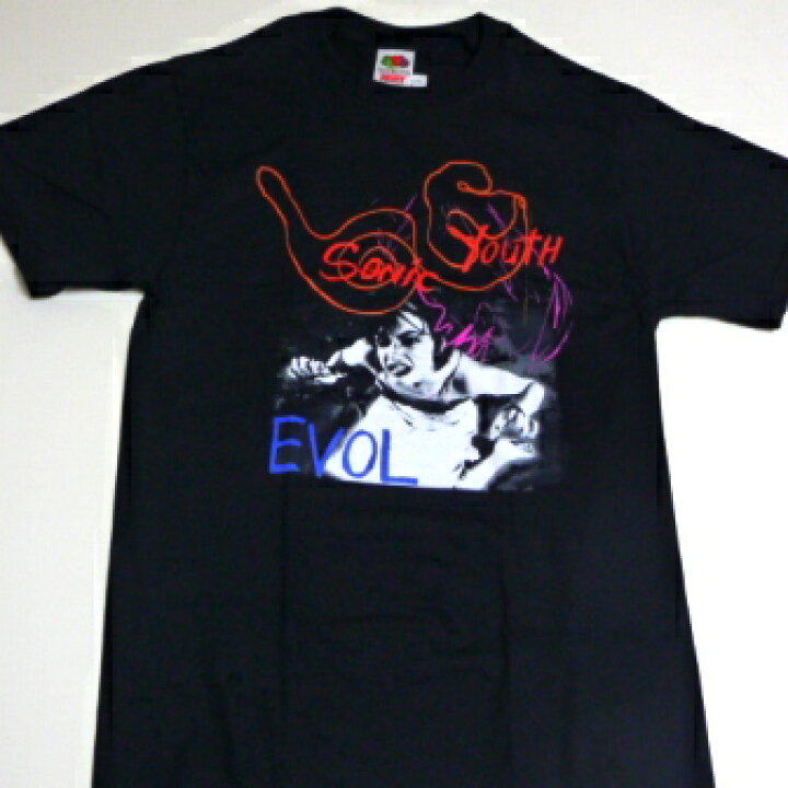 楽天市場】SONIC YOUTH ソニックユースEvol オフィシャル バンドT 