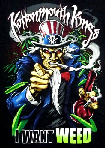 楽天市場 2枚までメール便対応可 Kottonmouth Kings コットンマウスキングスi Want Weedオフィシャルバンドｔシャツ あす楽対応 Animal Rock