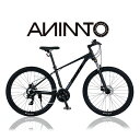 【ANIMATOアニマート】 MTB HIKE SX-275(ハイク) 27.5インチ マウンテンバイク ディスクブレーキ おしゃれ 街乗り シ…