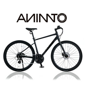 【ANIMATOアニマート】クロスバイク HIKE HK-100(ハイク) 700c 軽量 アルミフレーム スピード おすすめ【シマノ24段変速】