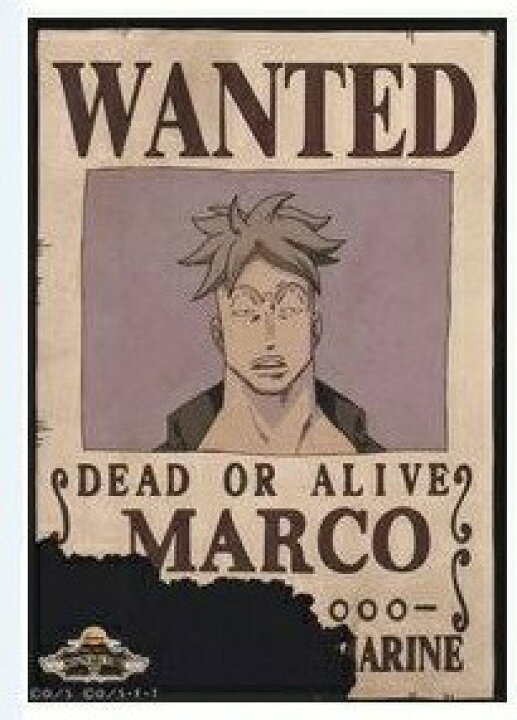 楽天市場 非売品 ワンピース One Piece マルコ 手配書 カード 麦わらストア 限定 ポイントカード 特典 ポスト投函 配送可 アニメグッズ専門店earth