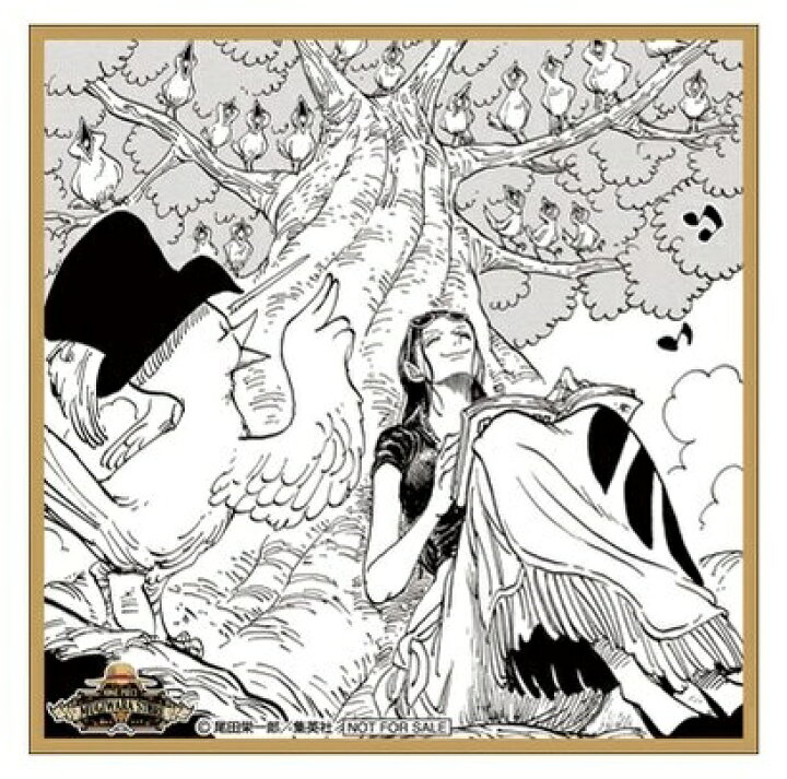 楽天市場 ワンピース One Piece 麦わらストア限定 バースデーセレブレーション ミニ色紙風イラストシート ニコ ロビン ポスト投函 配送可 アニメグッズ専門店earth