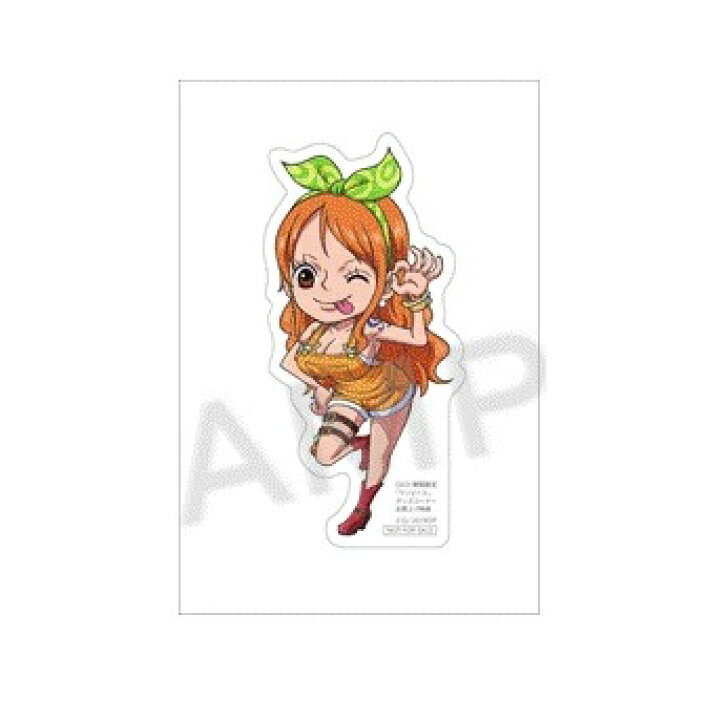 楽天市場 特典 ワンピース One Piece マルイ 期間限定 グッズコーナー 特典 ステッカー ナミ 単品 ポスト投函 配送可 アニメグッズ専門店earth