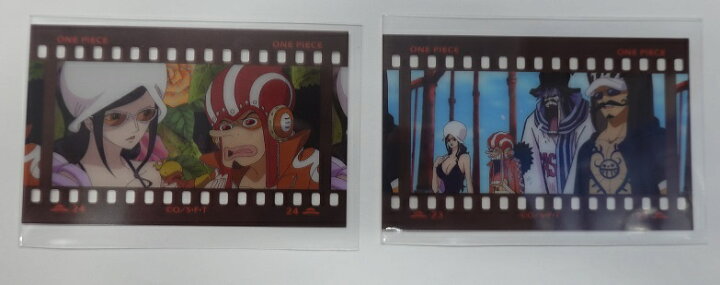 楽天市場 One Piece ワンピース フィルム風コレクション ウソップ ニコ ロビン ウソップ ニコ ロビン トラファルガー ロー シーザー クラウン 2枚セット 単品 クリアシート ポスト投函 配送可 アニメグッズ専門店earth