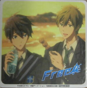 Free! ペーパーコースター 七瀬遙 & 橘真琴 B ホビーストック特典 遙 真琴