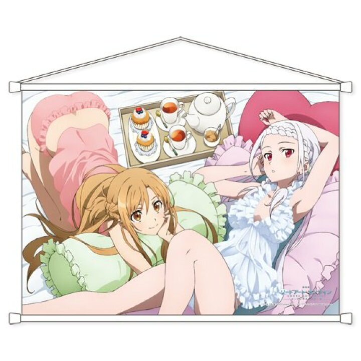 楽天市場 新品 劇場版 ソードアート オンライン オーディナル スケール アスナ ユナ B2タペストリー 2 タペストリー アニメグッズ専門店earth