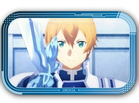 ソードアート・オンライン アリシゼーション War of Underworld しかくい缶バッジ ユージオ 正面 A 単品 SAO《ポスト投函 配送可》