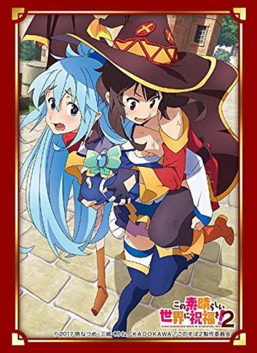 楽天市場】この素晴らしい世界に祝福を！2 アクア めぐみん スリーブ 