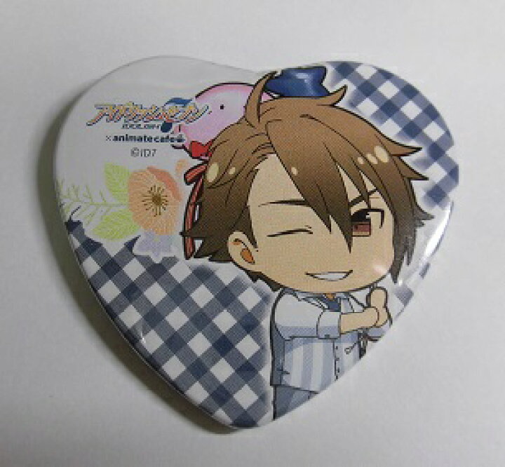 楽天市場 アイドリッシュセブン アニメイトカフェ限定 ハート型缶バッジ 新柄 Rabbit Baloon 十龍之介 単品 缶バッジ アイナナ ポスト投函 配送可 アニメグッズ専門店earth