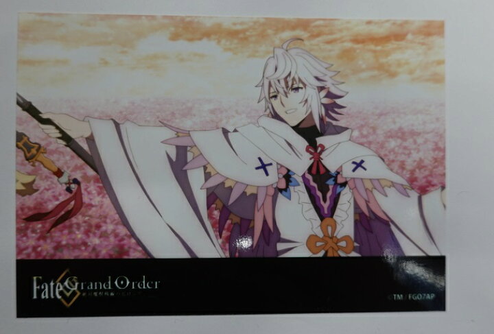 楽天市場 Fate Grand Order 絶対魔獣戦線バビロニア Limited Shop In マルイ トレーディングブロマイドコレクション キャスター マーリン Fgo ポスト投函 配送可 アニメグッズ専門店earth