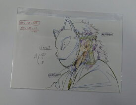 【新品】ufotable cafe 鬼滅の刃 コラボレーション キャラクター絵巻カフェ 展示原画ポストカード 錆兎 1　《ネコポス（ポスト投函）配送可》