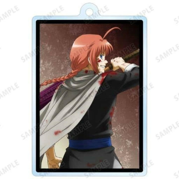 楽天市場 銀魂 描き下ろしイラスト 戦う背中ver トレーディングアクリルキーホルダー 神威 上半身 アニメグッズ専門店earth