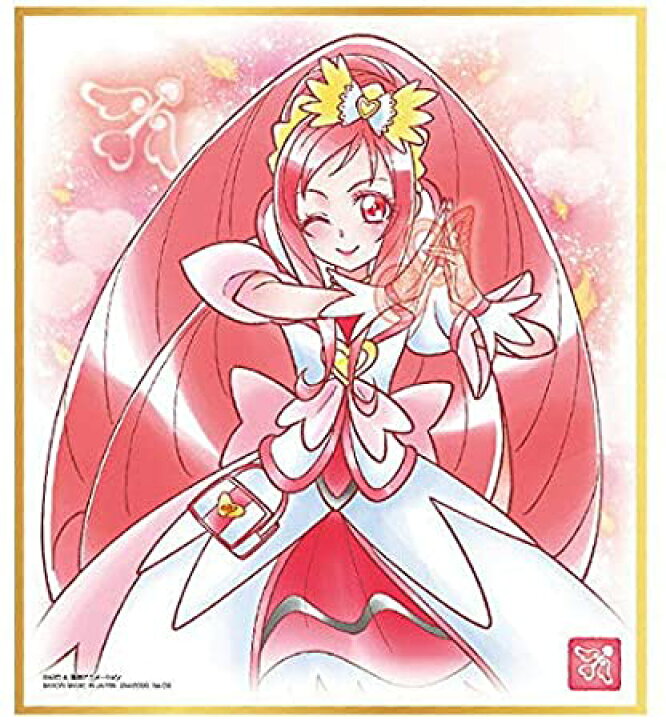 楽天市場 プリキュア 色紙art3 キュアエース 単品 色紙 ポスト投函 配送可 アニメグッズ専門店earth