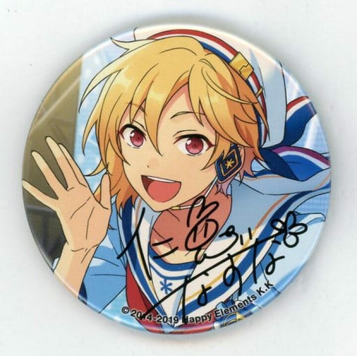楽天市場】あんさんぶるスターズ!! ポートレートサイン 缶バッジ C 仁  