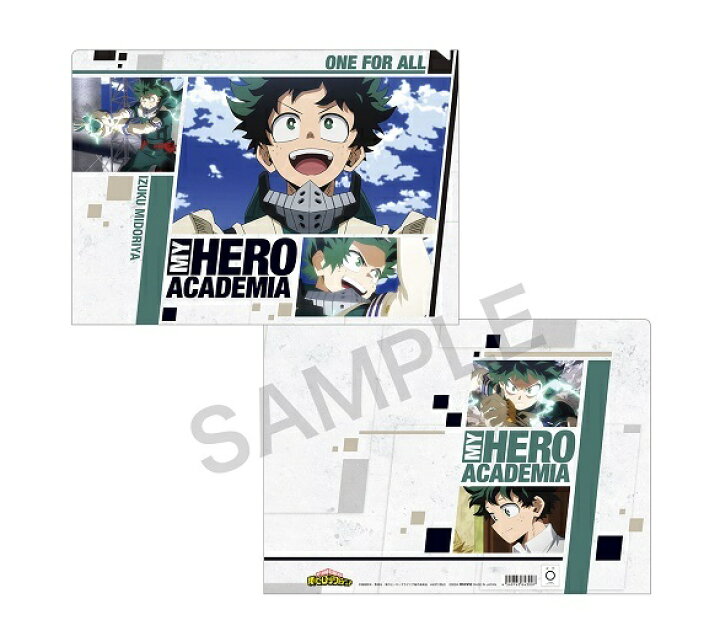 楽天市場】【新品】僕のヒーローアカデミア 場面写クリアファイル 緑谷 