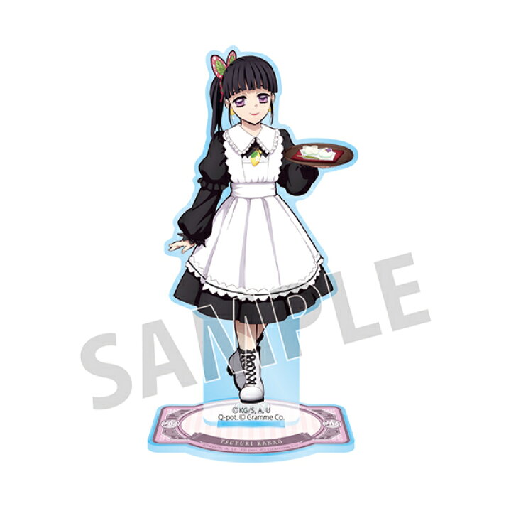 楽天市場 新品 Q Pot 鬼滅の刃 アクリルマスコット 栗花落カナヲ アニメグッズ専門店earth
