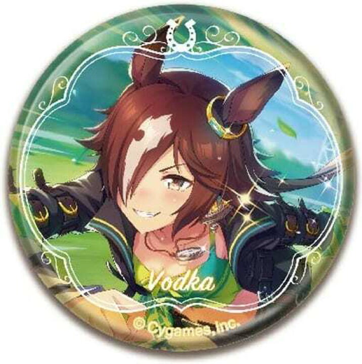 楽天市場】ウオッカ ウマ娘 プリティーダービー CANバッジ Vol.2 B 