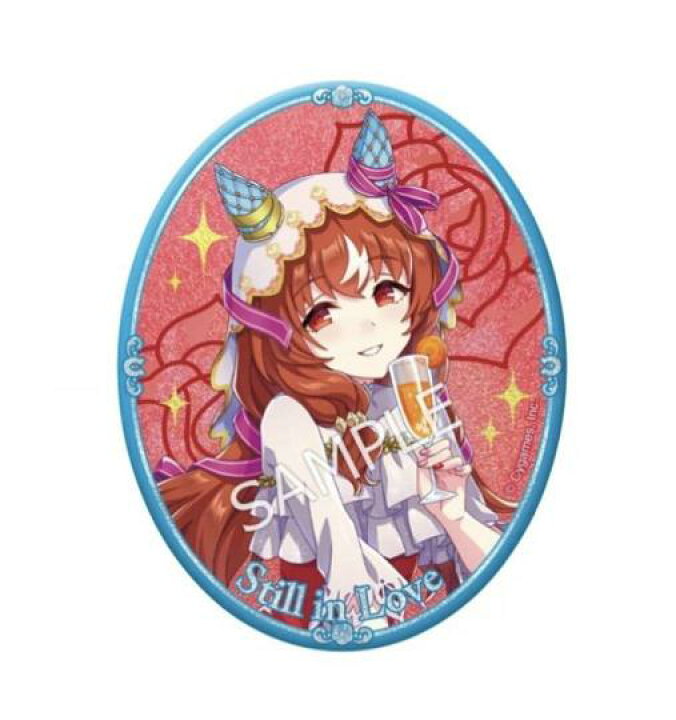 楽天市場】ウマ娘 プリティーダービー 公式グリッター缶バッジ 