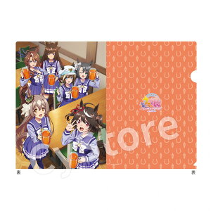 ウマ娘 プリティーダービー Season 3 クリアファイル 描き下ろしお疲れさまver. キタサンブラック サトノダイヤモンド シュヴァルグラン サトノクラウン ドゥラメンテ サウンズオブアース ウ