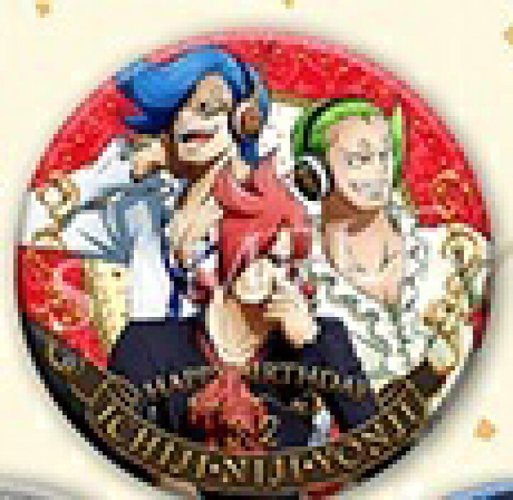 楽天市場】ONE PIECE ワンピース バースデージュエリー缶バッジ 3月 
