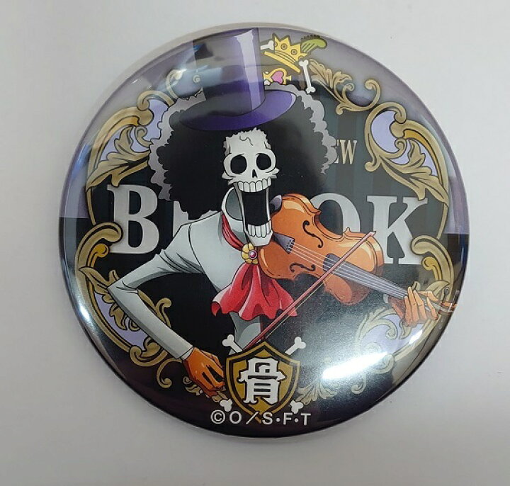 楽天市場】ONE PIECE ワンピース 輩缶バッジ 第24弾 WORLD ブルック 
