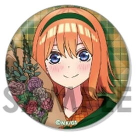 五等分の花嫁∽ トレーディング缶バッジ～British Style～ 中野四葉 A グッズ