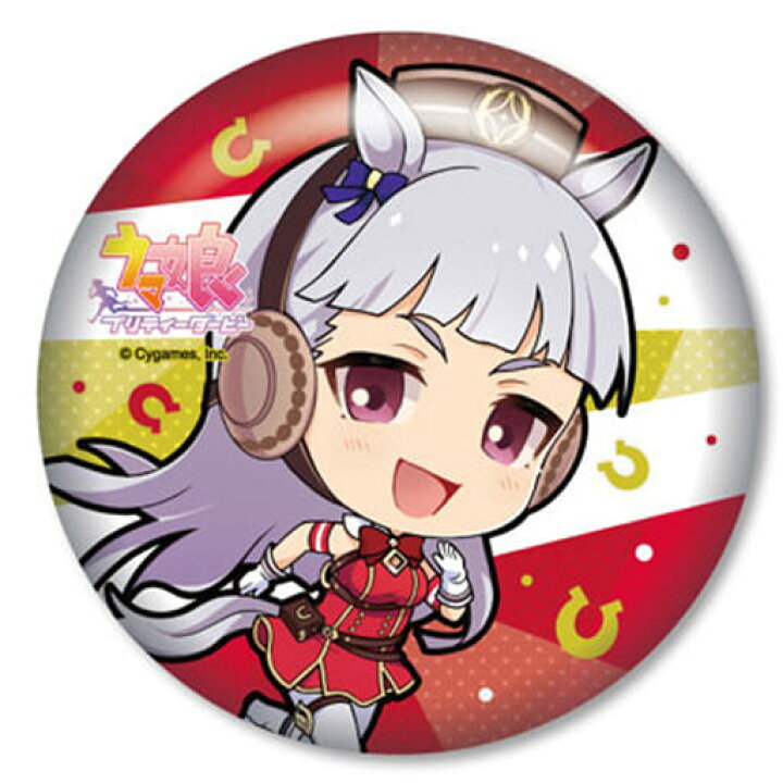 楽天市場】ウマ娘 プリティーダービー キャラぷち 缶バッジ ゴールド 