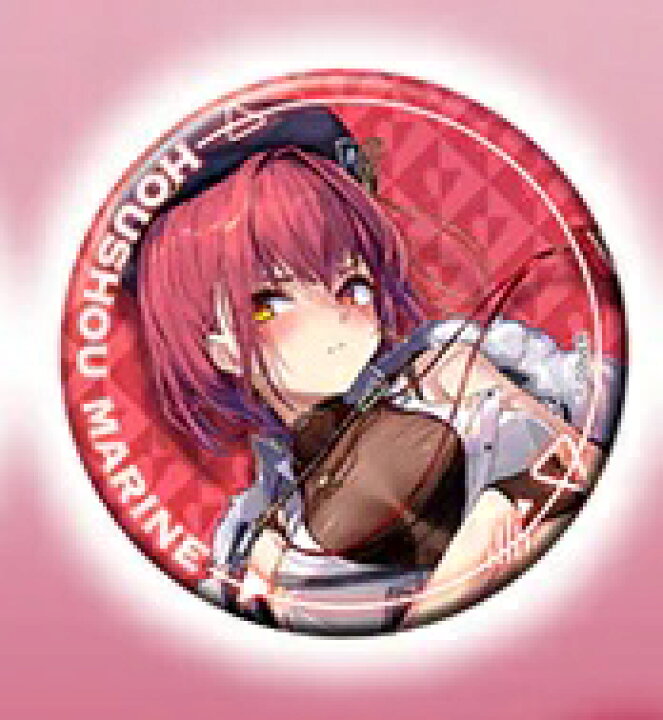 楽天市場】ホロライブ hololive Art Selection オンリー缶バッジ 宝鐘 
