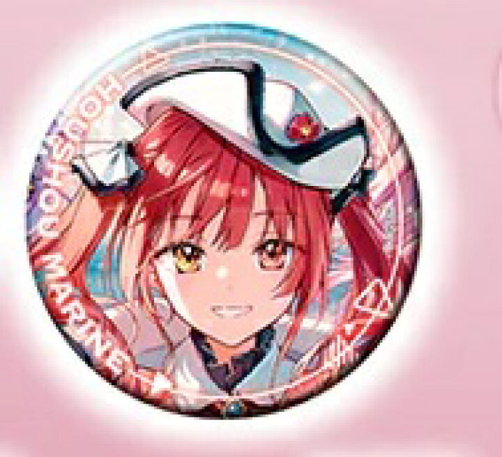 楽天市場】ホロライブ hololive Art Selection オンリー缶バッジ 宝鐘 