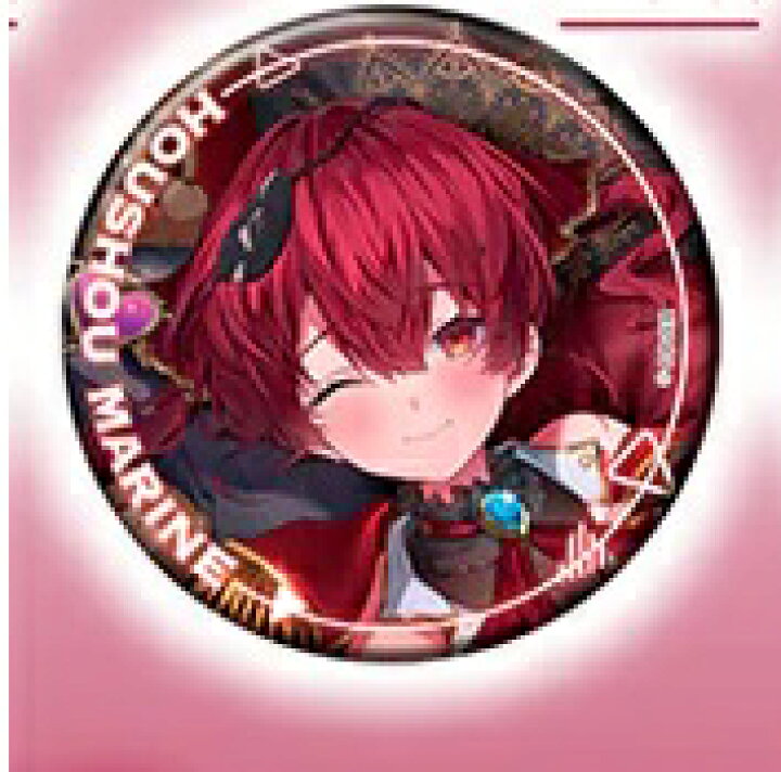 楽天市場】ホロライブ hololive Art Selection オンリー缶バッジ 宝鐘 