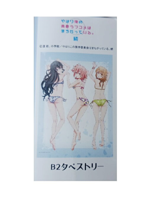 楽天市場】やはり俺の青春ラブコメはまちがっている。 続 プレミアムB2 