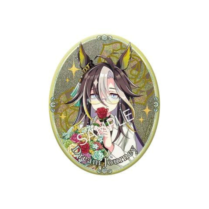 楽天市場】ウマ娘 プリティーダービー 公式グリッター缶バッジ 
