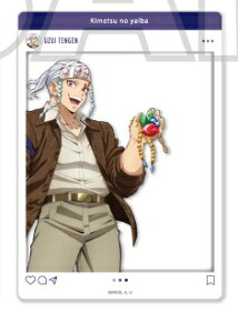 宇髄 天元 サンシャインシティ アニメ 鬼滅の刃 全集中!太陽の都市伝説第参章 トレーディングSNS風クリアカード 鬼滅 グッズ クリアカード カード てんぼうパーク