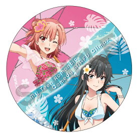 雪ノ下雪乃 由比ヶ浜結衣 缶バッジ やはり俺の青春ラブコメはまちがっている。完 トレーディング缶バッジ 水着パラソル 雪ノ下 雪乃 由比ヶ浜 結衣 缶バッチ グッズ 俺ガイル
