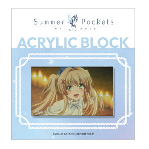 �� ���F���_�[�X Summer Pockets �A�N�����u���b�N �ۃ��F���_�[�X �T�}�|�P �O�b�Y �u���b�N �T�}�[�|�P�b�c
