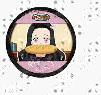 楽天市場】鬼滅の刃禰豆子缶バッチの通販