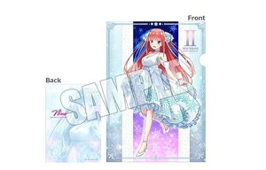 【新品】五等分の花嫁∬ POP UP SHOP in 新宿マルイ アネックス vol.4 A4クリアファイル Snow Party ver. 中野二乃