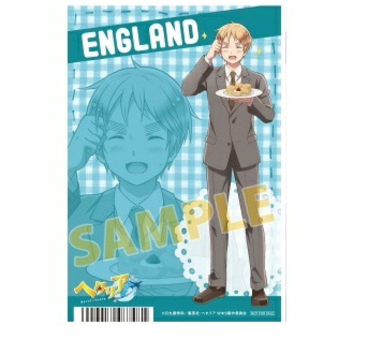 楽天市場 ヘタリア World Stars 配信記念フェア イラストカード イギリス 単品 アニメグッズ専門店earth
