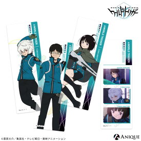 【最終セール！75%OFF】ワールドトリガー 玉狛第2 三雲隊 四連しおり Anique アニーク WORLD TRIGGER ワートリ グッズ アニメ 漫画 コミック 新規描き下ろし しおり クリア 透明 B級ランク戦 三雲修 空閑遊真 雨取千佳