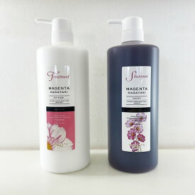 【MAGENTA 正規代理店】マジェンタ ナチュラルアロマシャンプー KAGAYAKI MAGENTA 1000ml + ヘアケア＆スカルプケア トリートメント 1000ml セット コンディショナー ヘアトリートメント《レビューで10%OFFクーポン》