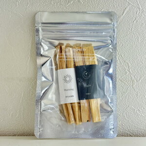 【香りの特徴を楽しむ贅沢セット】 パロサント 香木 スティック 4本入り 聖なる木