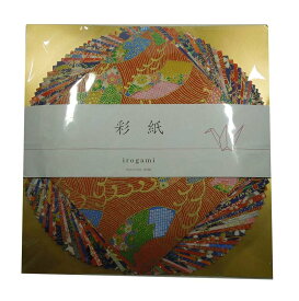 和紙 Japanese Paper 彩紙 irogami 金 15×15cm 40枚 【10P03Sep16】