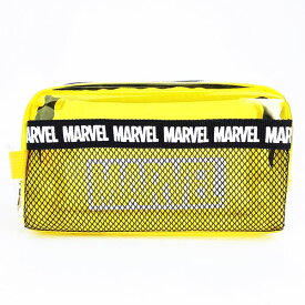 MARVEL マーベル PVCペンポーチ 筆箱 YE グッズ 送料込み＊ (MCD)