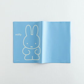 ミッフィー miffy PVC ブックカバー 本カバー ブルー 文庫本サイズ 日本製 送料込み