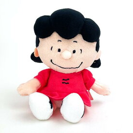 スヌーピー ルーシー フレンズビーンドール ぬいぐるみ インテリア コレクション レッド キャラクターグッズ