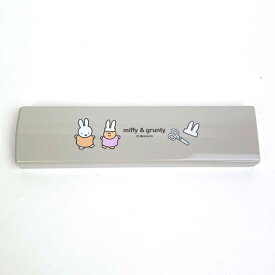 ミッフィー miffy 箸・スプーンセット グレージュ ランチ お弁当 日本製