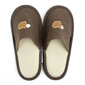 おさるのジョージ ルックアウェイ スリッパ(約22cm〜24cm対応) ルームシューズ