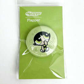 パワーパフガールズ バターカップ クリスタルマグネット (グリーン) 文具 日本製 FLAPPER